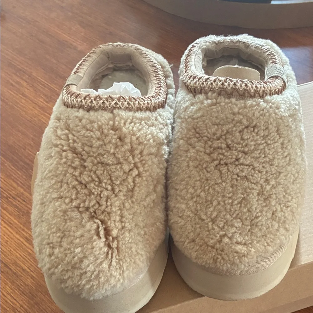 UGG MAXI CURLY platform TAZZ slippers - Picture 3 of 4